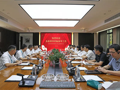 拼經(jīng)濟(jì) 促發(fā)展！溫州灣新區(qū)黨工委副書記謝忠誠(chéng)率隊(duì)赴集團(tuán)開展調(diào)研督導(dǎo)活動(dòng)